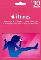 Apple iTunes Gift Card 30 USD (US)