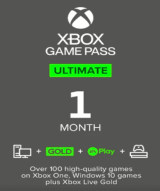 Xbox Game Pass Ultimate 1 Month (Non-Stackable) (United States)