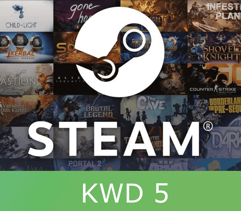 Steam Gift Card 5 KWD