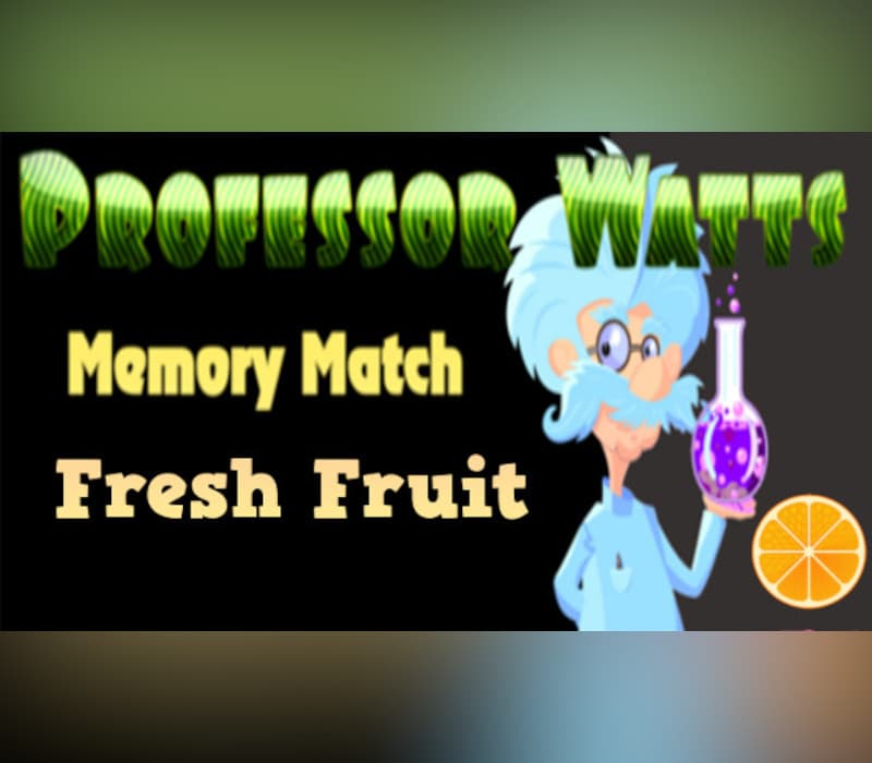 Professor Watts Memory Match Fresh Fruit (Steam)