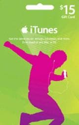 Apple iTunes Gift Card 15 USD (US)