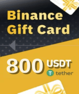 Binance 800 USDT (Gift Card)