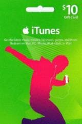Apple iTunes Gift Card 10 USD (US)