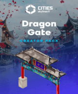 Cities: Skylines II - Creator Pack: Dragon Gate (DLC) (Steam)