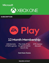 EA Play code 12 months (Xbox one) (Gift Card)