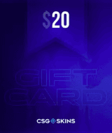 CSGO-Skins 20 USD (Gift Card)