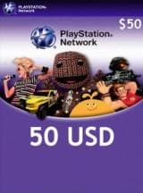Playstation Network Card (PSN) 50 USD (US)