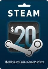 Steam Gift Card 20 USD