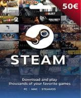 Steam Gift Card 50 EUR