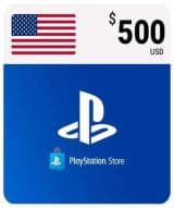 Playstation Network Card (PSN) 500 USD (US)