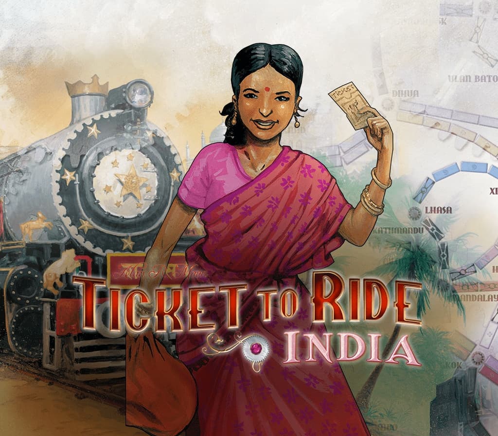 Ticket to Ride: Classic Edition - India DLC EU PC Steam CD Key