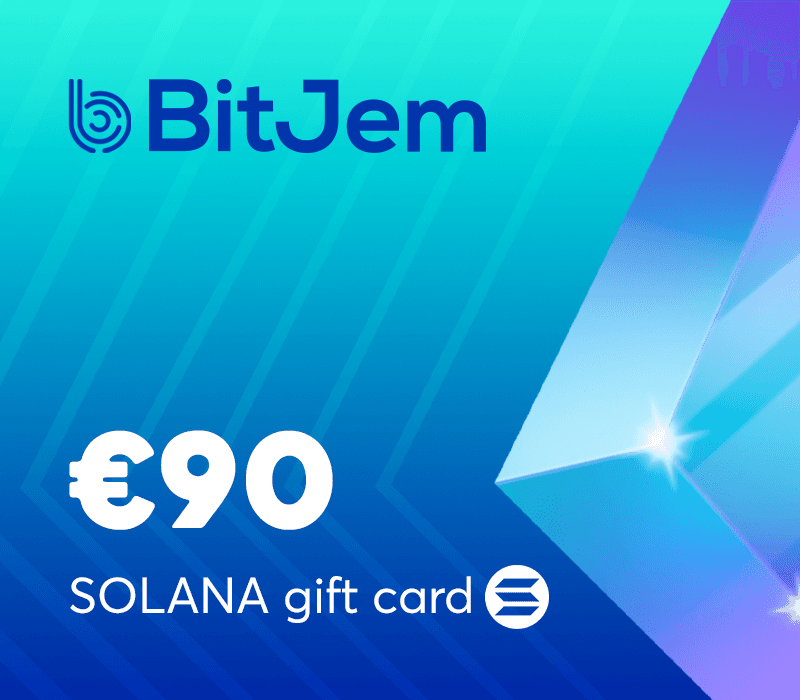 BitJem Crypto Gift Card (Solana) €90