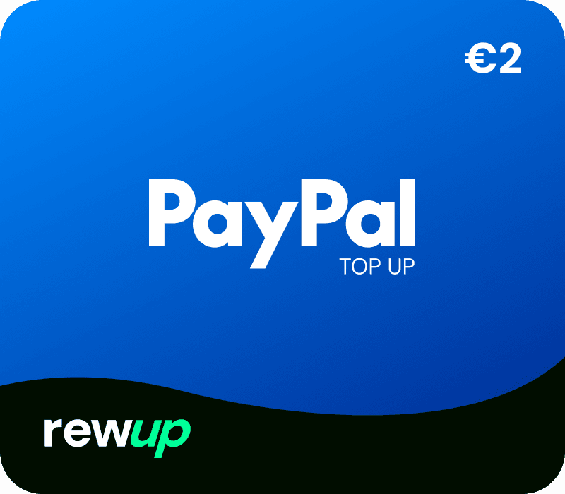 RewUp PayPal 2 EUR Gift Card