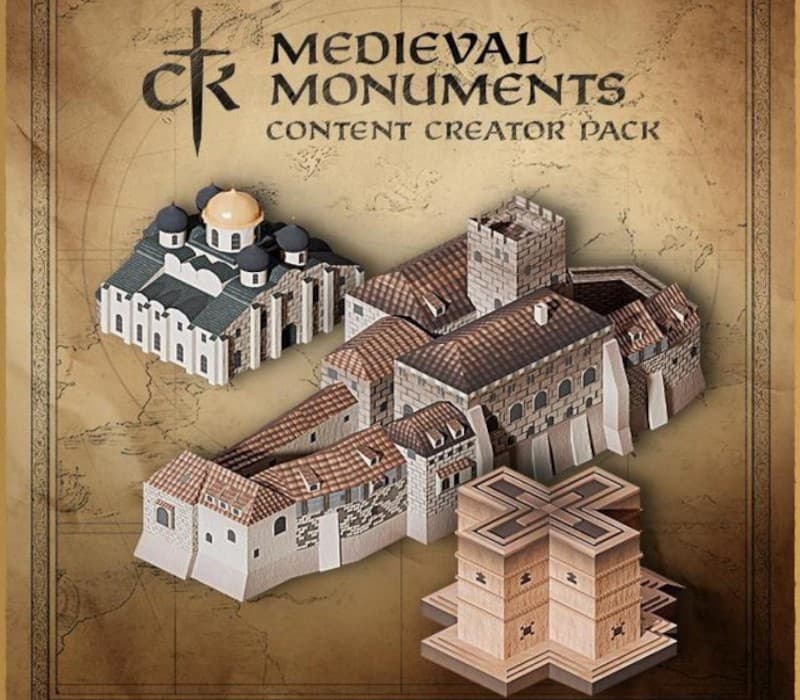 Crusader Kings III - Content Creator Pack: Medieval Monuments DLC PC Steam CD Key