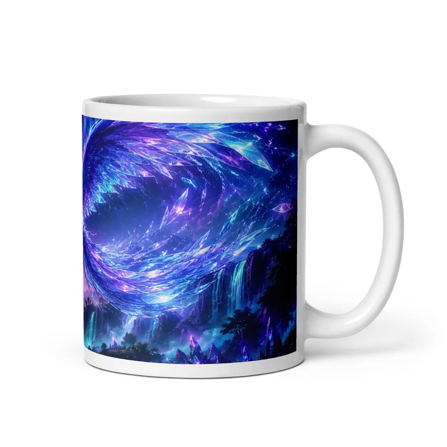 Cosmic Phoenix Falls 11oz Gamer Mug